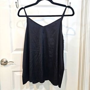 Black Satin Camisole